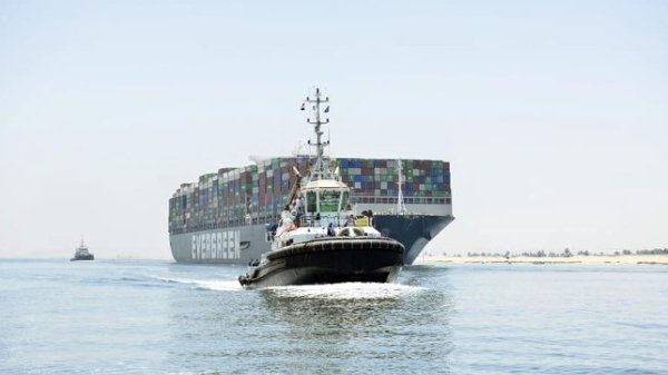 600 ever given exits suez canal sca.1c13c8