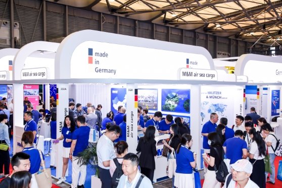 Photo 3 German Pavilion at transport logistic China 2024 558