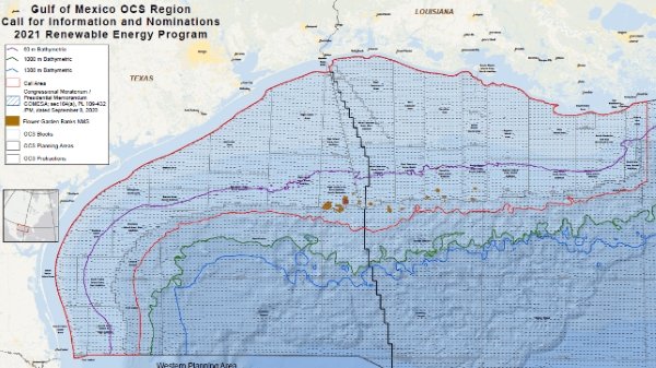 600 BOEM call area Gulf of mexico