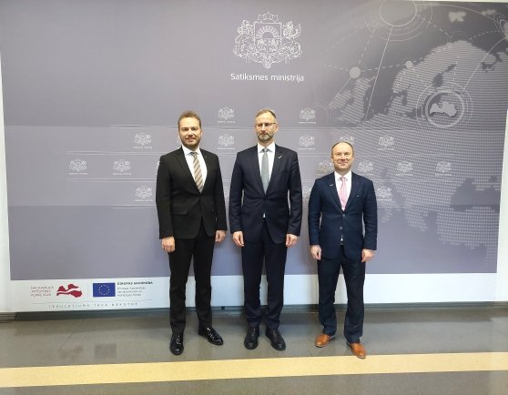 Lietuvos Latvijos ir Estijos transporto ministrai 558