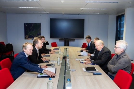 3 Ministro ir eurokomisaro susitikimas Europos Komisijos nuotrauka 558