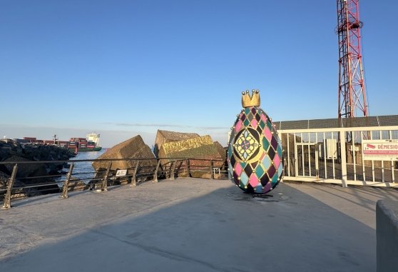 Margutis ant šiaurinio molo 558