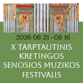 X Tarptautinis Kretingos senosios muzikos festivalis